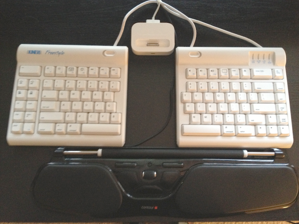 My keyboard-and-mouse setup